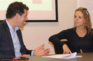 Reinoud Stoel en Greetje Bos OvJ OM