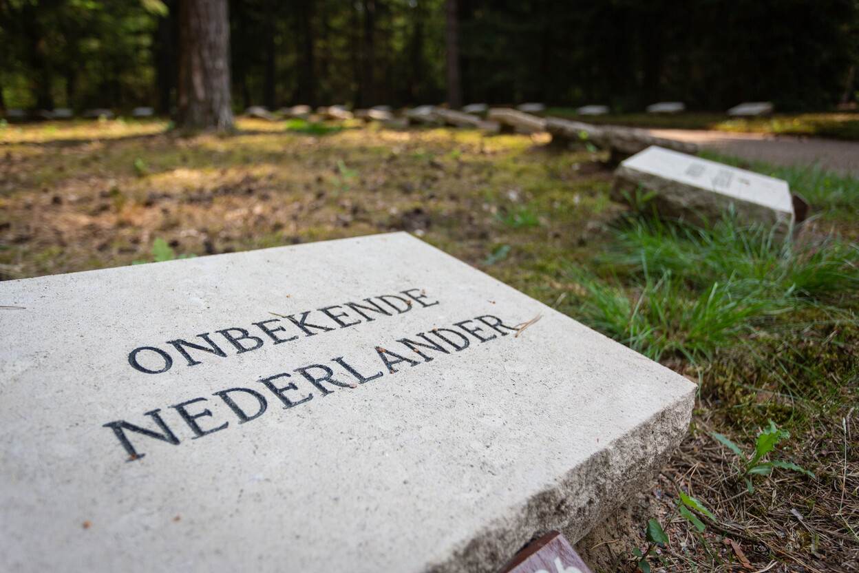 Een graf van een persoon die nooit is geidentificeerd