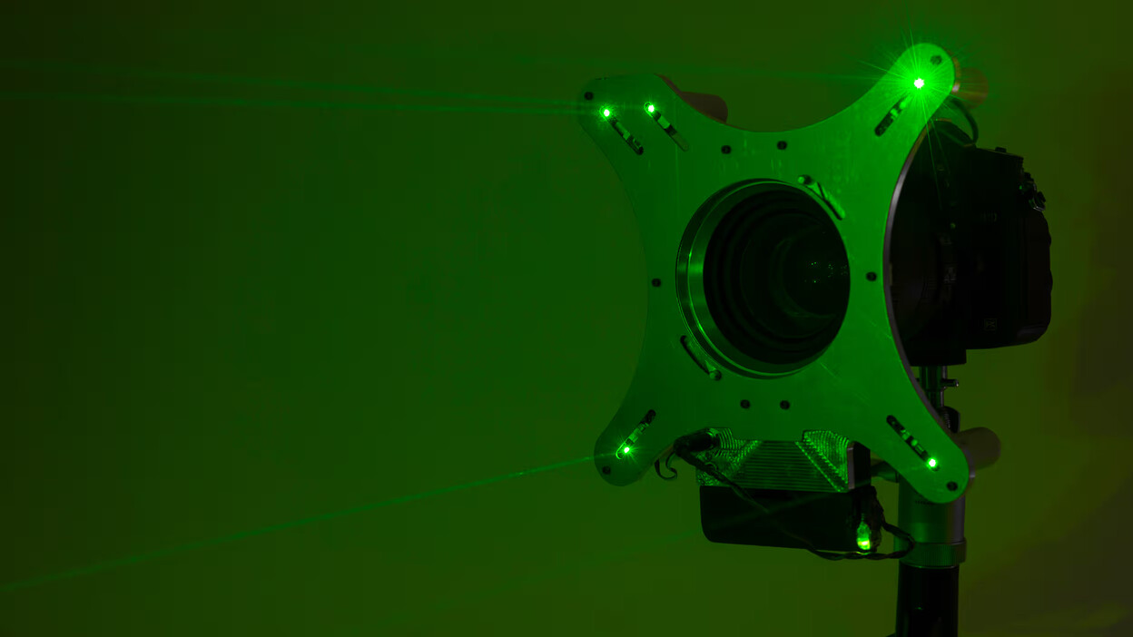 FreeRef wordt gebruikt in het donker