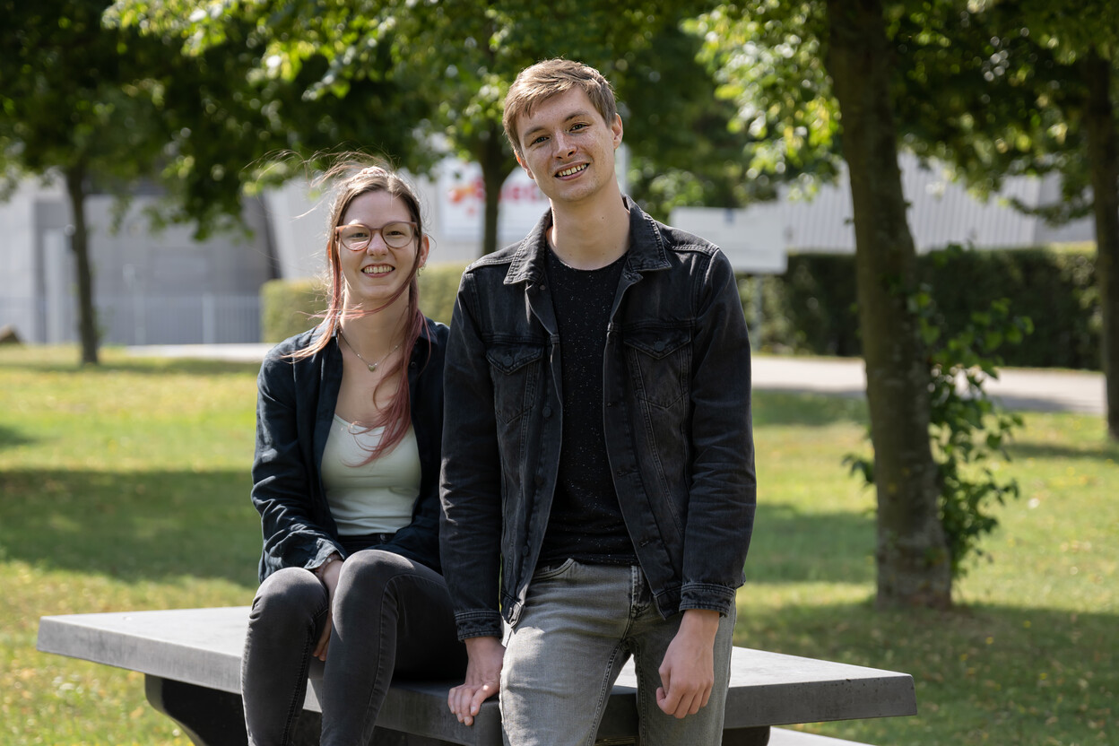 Portret van Katharina Draxel en Yoram Goedhart 