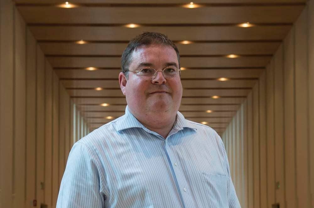 Portret van forensisch wetenschapper Zeno Geradts