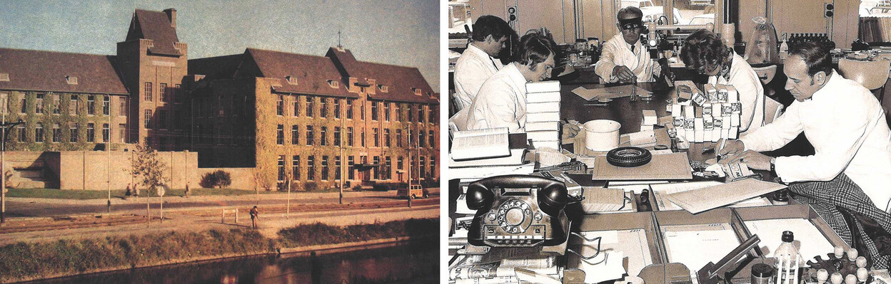 Het klooster aan de Raamweg en het laboratorium